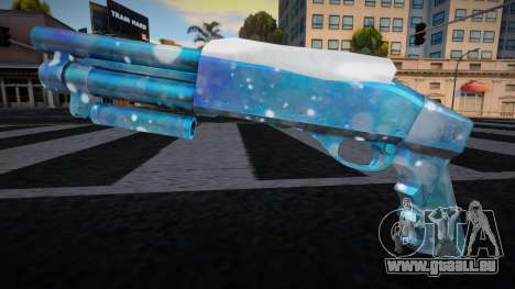 Winter Style Chromegun für GTA San Andreas