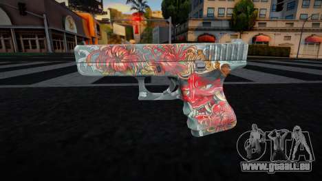 Glock-18 ONI by PORSCHED für GTA San Andreas