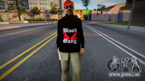 Bloods Skin 2 für GTA San Andreas