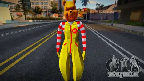 Winnie McDonald Headswap Mod pour GTA San Andreas