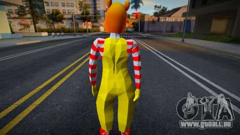 Winnie McDonald Headswap Mod pour GTA San Andreas