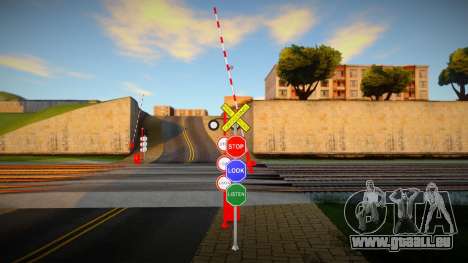 Railroad Crossing Mod Philippines v3 für GTA San Andreas
