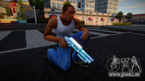 Winter Style Chromegun für GTA San Andreas