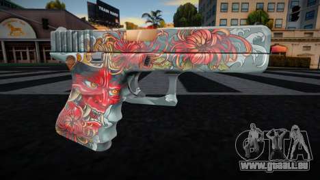 Glock-18 ONI by PORSCHED für GTA San Andreas