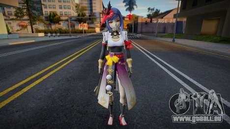 Kujou Sara Genshin Impact 1 pour GTA San Andreas