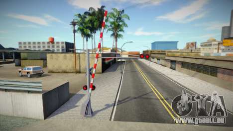 HD Texture for Railway Barriers für GTA San Andreas