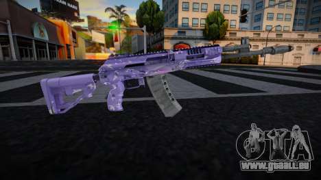 Purple Birds M4 pour GTA San Andreas