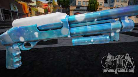 Winter Style Chromegun pour GTA San Andreas