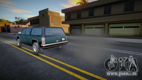 New Smoke Effects for Fbi Rancher pour GTA San Andreas