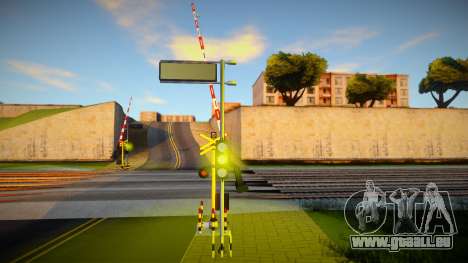 Indonesian Wantech Railroad Crossing v3 pour GTA San Andreas