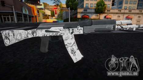 Ahegao AK-47 pour GTA San Andreas