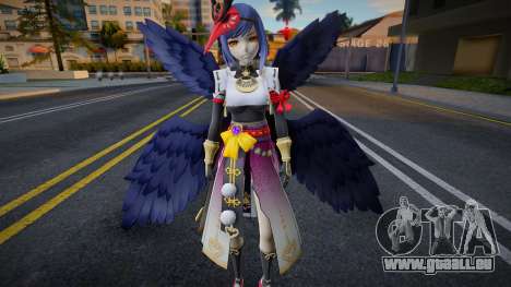 Kujou Sara Genshin Impact 2 pour GTA San Andreas