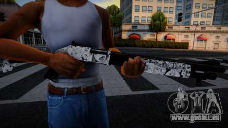 Ahegao Chromegun pour GTA San Andreas