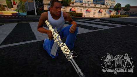 Ak47 Black Shark pour GTA San Andreas