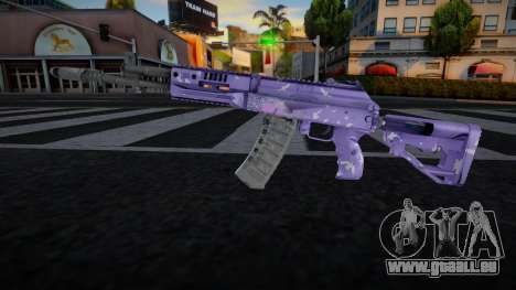 Purple Birds M4 pour GTA San Andreas