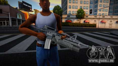 M4AA1 with M203 pour GTA San Andreas