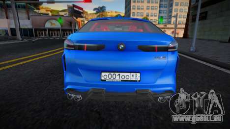 BMW X6M 2022 für GTA San Andreas