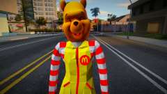 Winnie McDonald Headswap Mod pour GTA San Andreas
