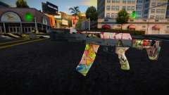 M4 Graffiti für GTA San Andreas