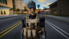Solid Snake Black pour GTA San Andreas