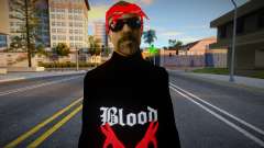 Bloods Skin 2 pour GTA San Andreas