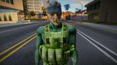 Solid Snake Green für GTA San Andreas