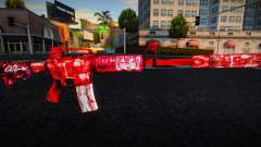 Red M4 für GTA San Andreas