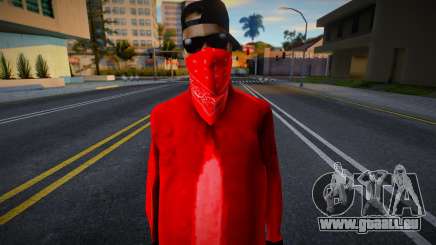 Bloods Skin 3 pour GTA San Andreas