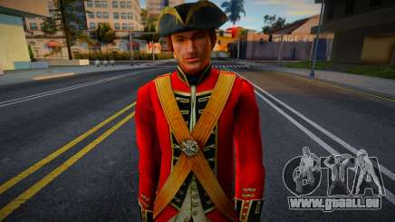 Marines anglais (18ème siècle) v12 pour GTA San Andreas