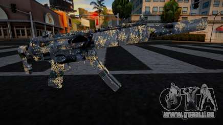 MP5-SD Happy New Year pour GTA San Andreas