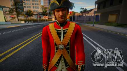 Marines anglais (18ème siècle) v15 pour GTA San Andreas