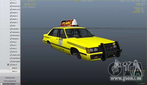 1985 Ford LTD LX - Taxi Vice City