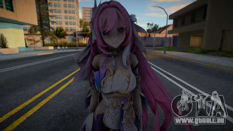Elysia - Herrscher of Human from Honkai Impact 2 pour GTA San Andreas