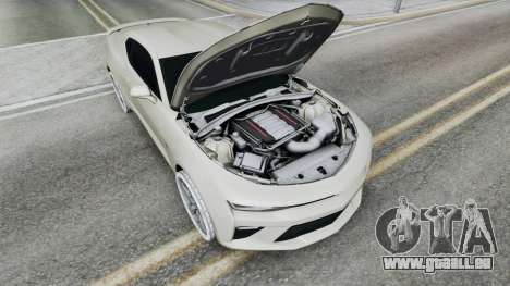 Chevrolet Camaro (HQ interior) pour GTA San Andreas
