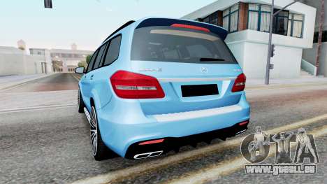 Mercedes-AMG GLS 63 (X166) 2016 pour GTA San Andreas