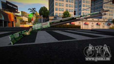 New Chromegun 5 - Forest für GTA San Andreas