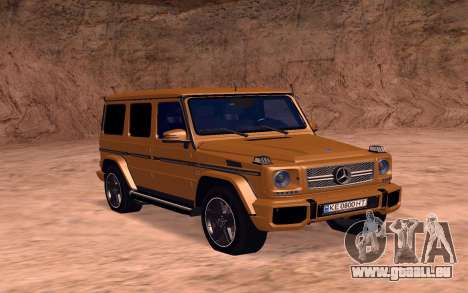 Mercedes-Benz G63 AMG V12 Biturbo pour GTA San Andreas