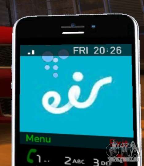 Eir Mobile Theme pour GTA 4