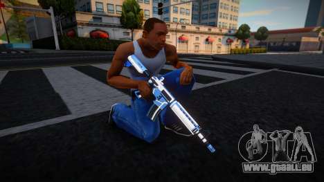 M4 HD 3 coloré pour GTA San Andreas