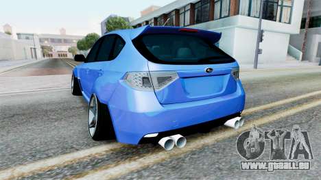 Subaru Impreza WRX STI (GRB) pour GTA San Andreas