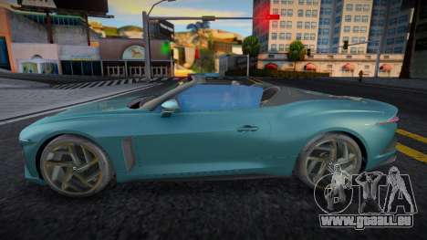 Bentley Mulliner Bacalar (Reyn) für GTA San Andreas