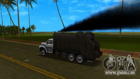 Improved exhaust for Trashmaster für GTA Vice City