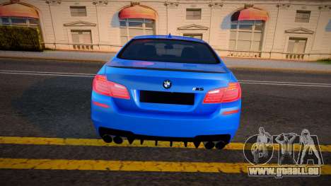 BMW M5 F10 (DeLuxe) pour GTA San Andreas