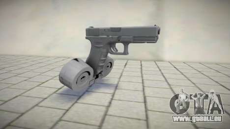 Glock 17 ExtendedMag pour GTA San Andreas