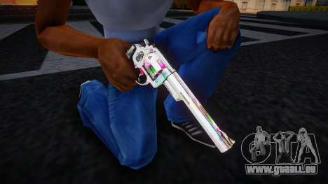 Colorful Revolver pour GTA San Andreas