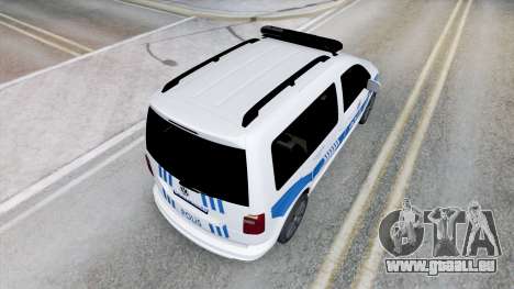 Volkswagen Caddy Polis (Type 2K) 2016 pour GTA San Andreas