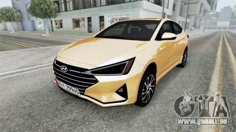 Hyundai Elantra Limited Taxi Baghdad (AD) 2020 für GTA San Andreas