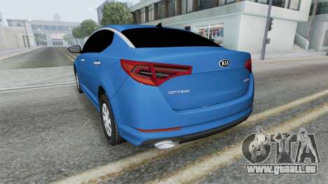 Kia Optima SX (TF) 2013 pour GTA San Andreas