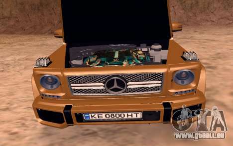 Mercedes-Benz G63 AMG V12 Biturbo für GTA San Andreas