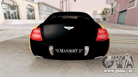 Mansory Bentley Continental GT für GTA San Andreas